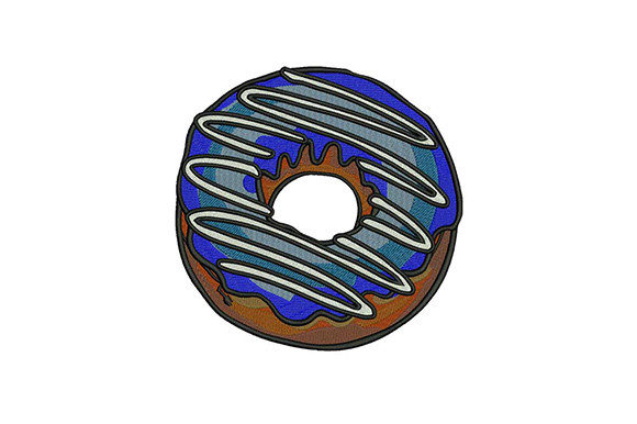 A Designer's Honest Look at the Blueberry Donut Embroidery File