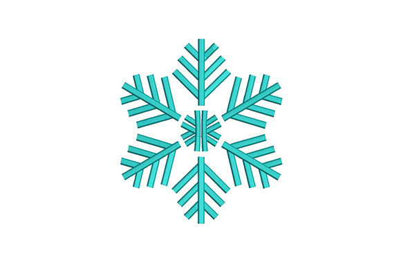 A Fresh Take on the Classic Snowflake