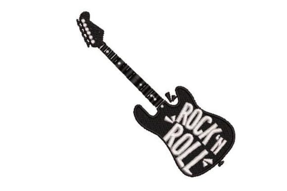 A Professional Designer's Review of Rock N Roll Guitar Embroidery