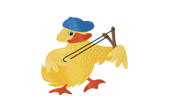 A Review of Funny Duckling with a Slingshot Embroidery