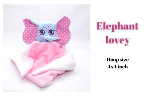 Elephant Lovey Girl: A Designer's Review of a Heartfelt Embroidery