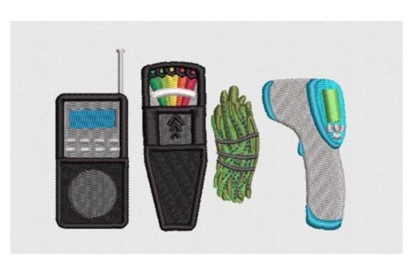 Ghost Hunting Equipment Embroidery: A Designer's Review