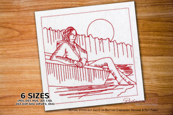 Girl Sitting on Boat Bluework: A Designer's Review