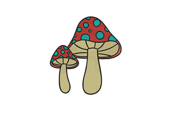 Polka Dot Mushroom Embroidery: A Seasonal Designer's Review