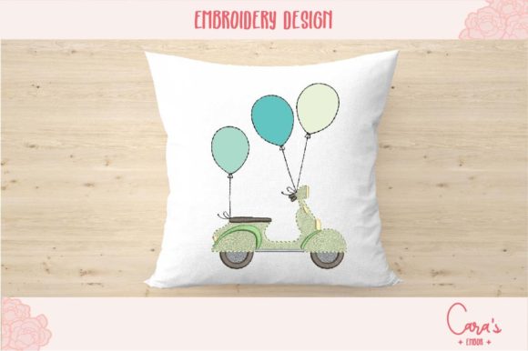 Reviewing Vintage Motorcycle Applique for Personalized Gift Projects