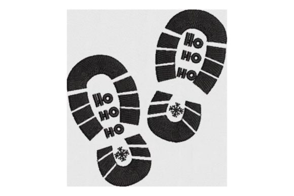 Santa Claus Shoe Prints: A Designer's Review for Holiday Products