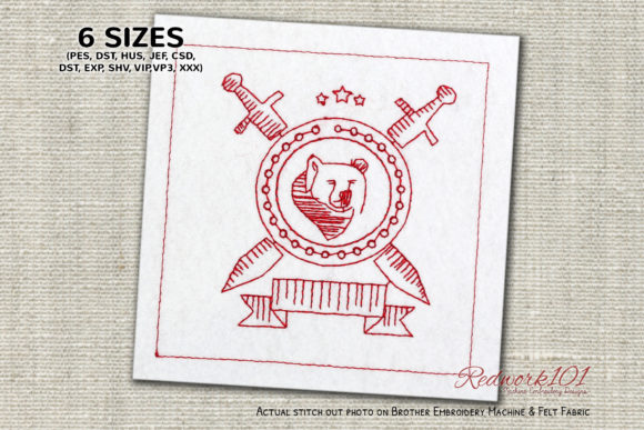 Security Sign Bear: A Boutique Embroidery Designer's Review