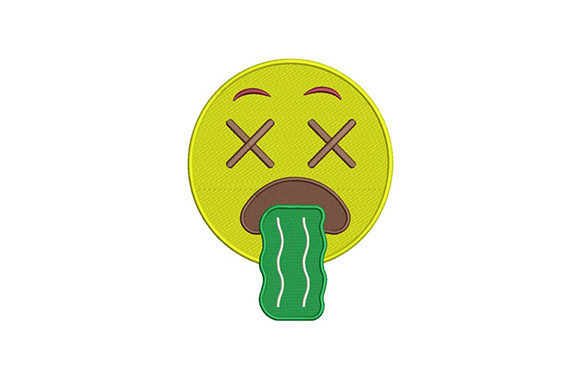 The Bold Appeal of the Yellow Vomiting Emoji Design