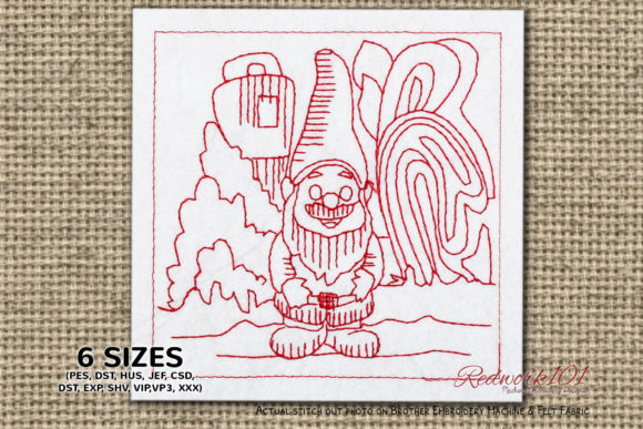 Why Cute Gnome Machine Embroidery Charms Gift Buyers